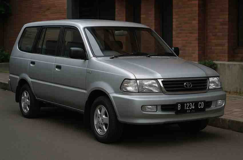 Estimasi Biaya Pajak Mobil Toyota Kijang LGX Tahun 2001, 2002, 2003 dan 2004 Lengkap dengan Perpanjangan STNK Per Tahun dan 5 Tahunan.