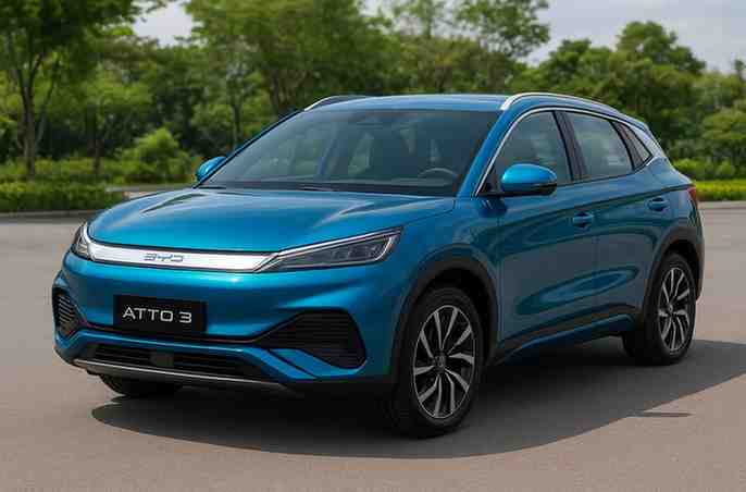 Biaya Pajak Mobil Listrik BYD Atto 3