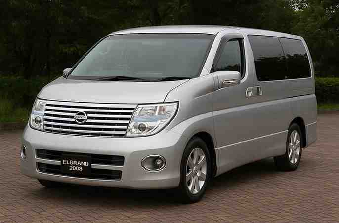 Rincian Pajak Mobil Nissan Elgrand 2008