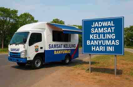 Cek Jadwal Samsat Keliling Banyumas Hari Ini