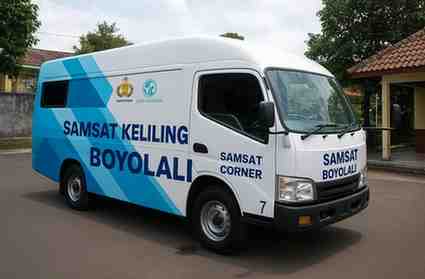 Informasi Jadwal Samsat Keliling Boyolali Hari Ini